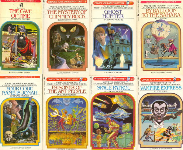 Turn to Page   A History of Choose Your Own Adventure Books - 27