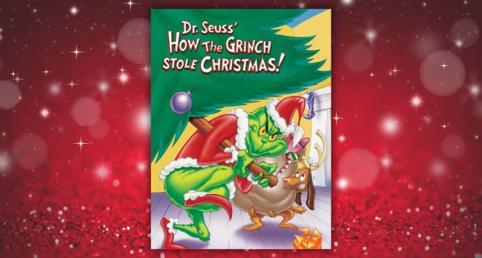 Book cover of Dr. Seuss' How the Grinch Stole Christmas