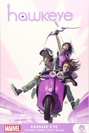 Hawkeye Private Eye Comic Book Cover