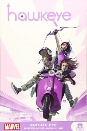 Hawkeye Private Eye Comic Book Cover