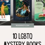 pinterest image for LGBTQ mysteries