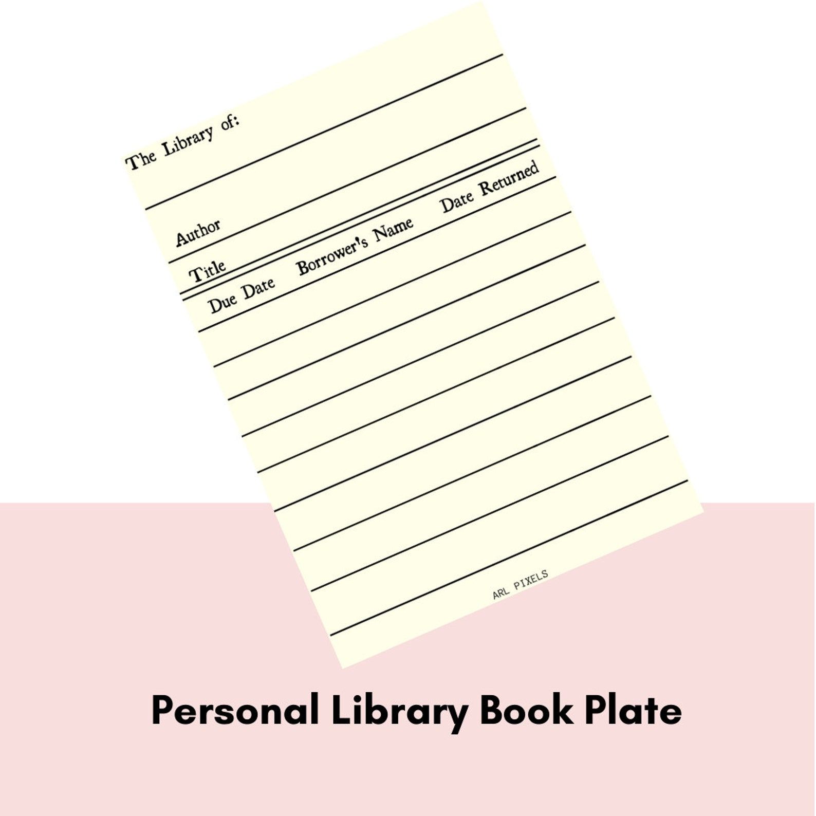 Keep It Old School With Library Due Date Card Goods - 41