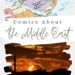 pinterest image for comics about the middle east