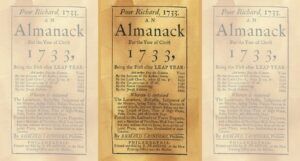 cover for poor richard's almanac