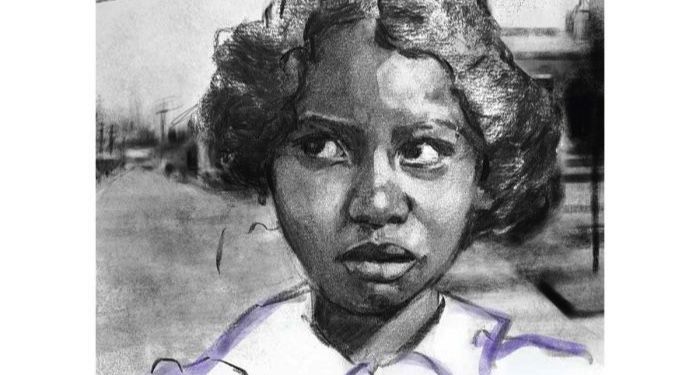 the color purple drawing
