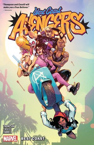 West Coast Avengers comic book cover