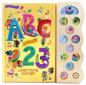 ABC and 123 Learning Songs book cover