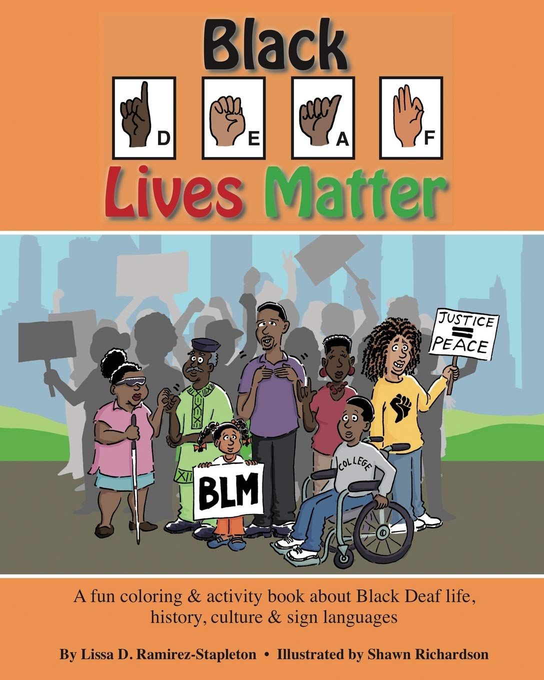 cover of the book Black Deaf Lives Matter