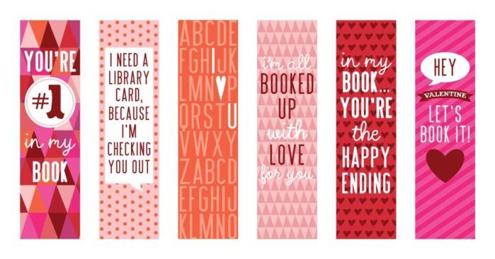 Sweet Valentine s Bookmarks for Your Bookish Sweetheart - 71