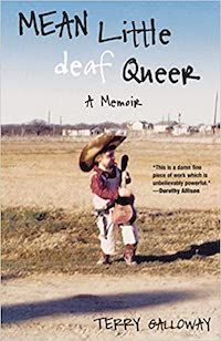 A graphic of the cover of Mean Little Deaf Queer