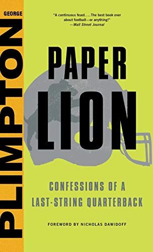 Paper Lion by George Plimpton Cover