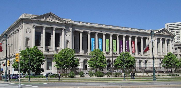 Parkway Central Library location of the Free Philadelphia Library