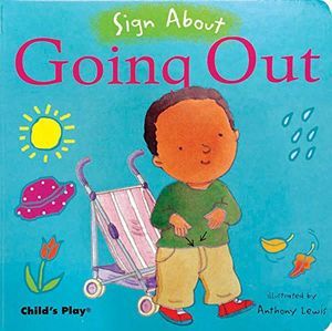 cover of the book going out of the sign about board books series
