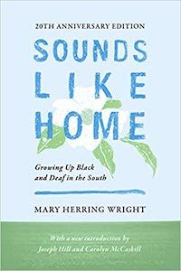 A graphic of the cover of Sounds Like Home
