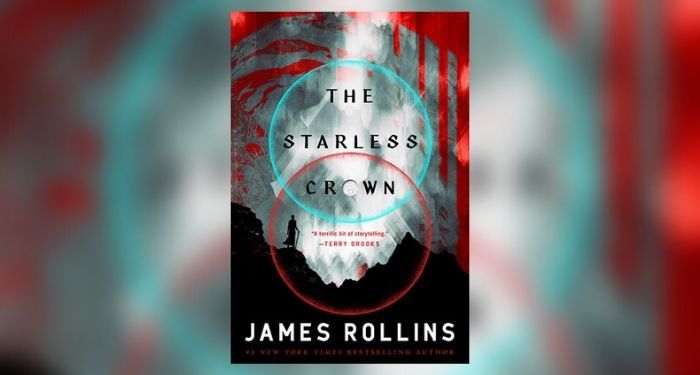 Book cover for THE STARLESS CROWN by James Rollins