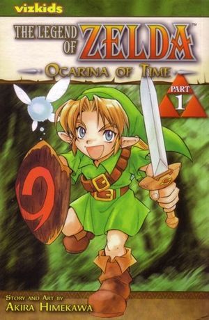 Cover of The Legend of Zelda:Ocarina of Time by Akira Himekawa
