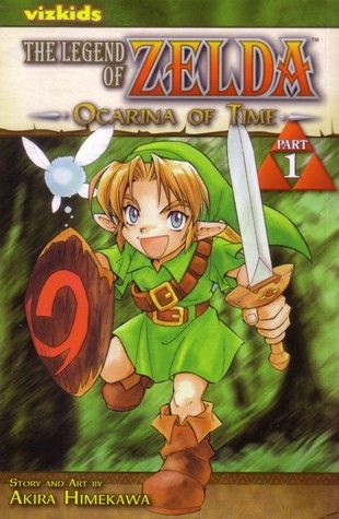 Cover of The Legend of Zelda:Ocarina of Time by Akira Himekawa