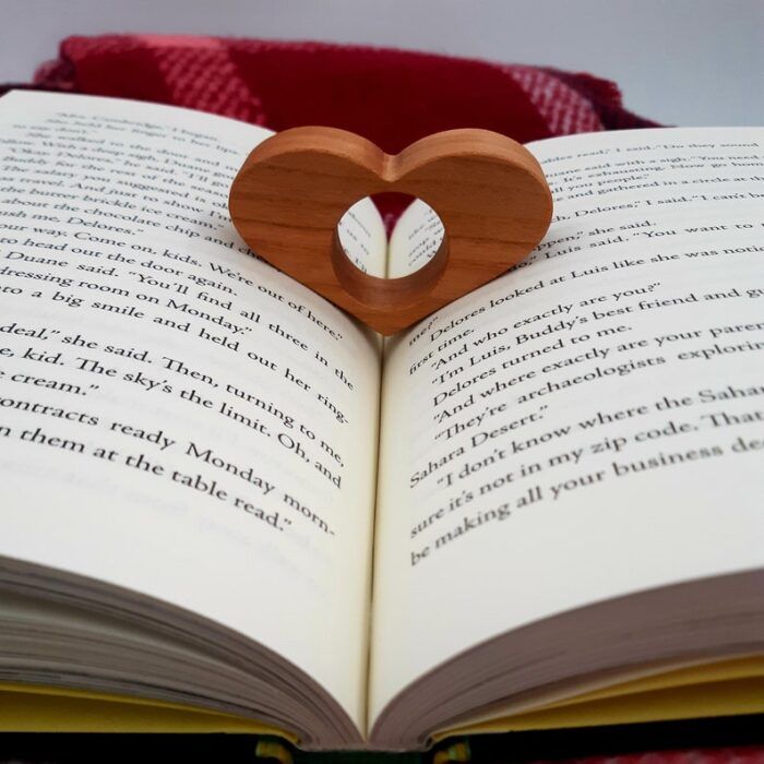 Heart Themed Goods  Wear Your Heart on Your Bookmark - 90