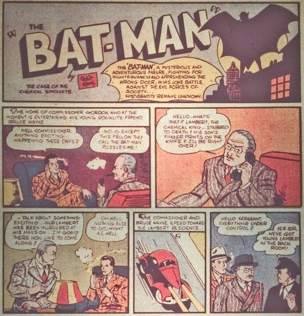 First Appearance Flashback  Batman - 31