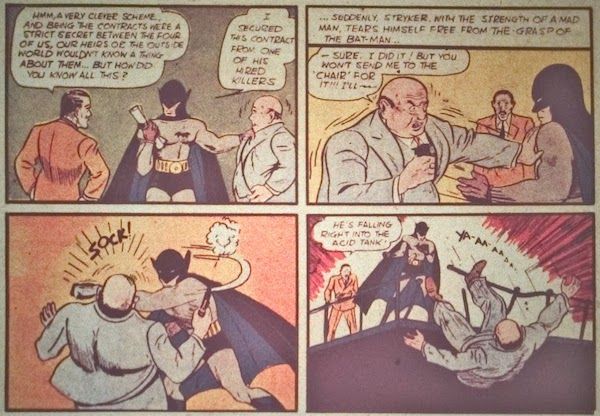 First Appearance Flashback  Batman - 40