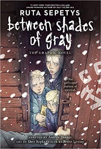 Cover of the graphic novel Between Shades of Gray