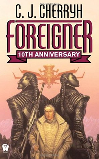 Foreigner by C.J. Cherryh book cover