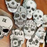 Gideon skull pins