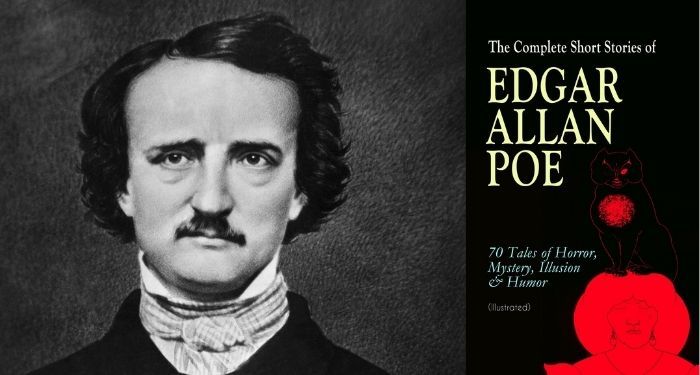 Image of poe aand his short story collection