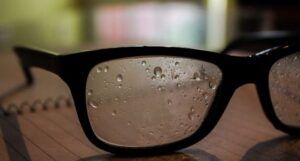 Image of steamy glasses