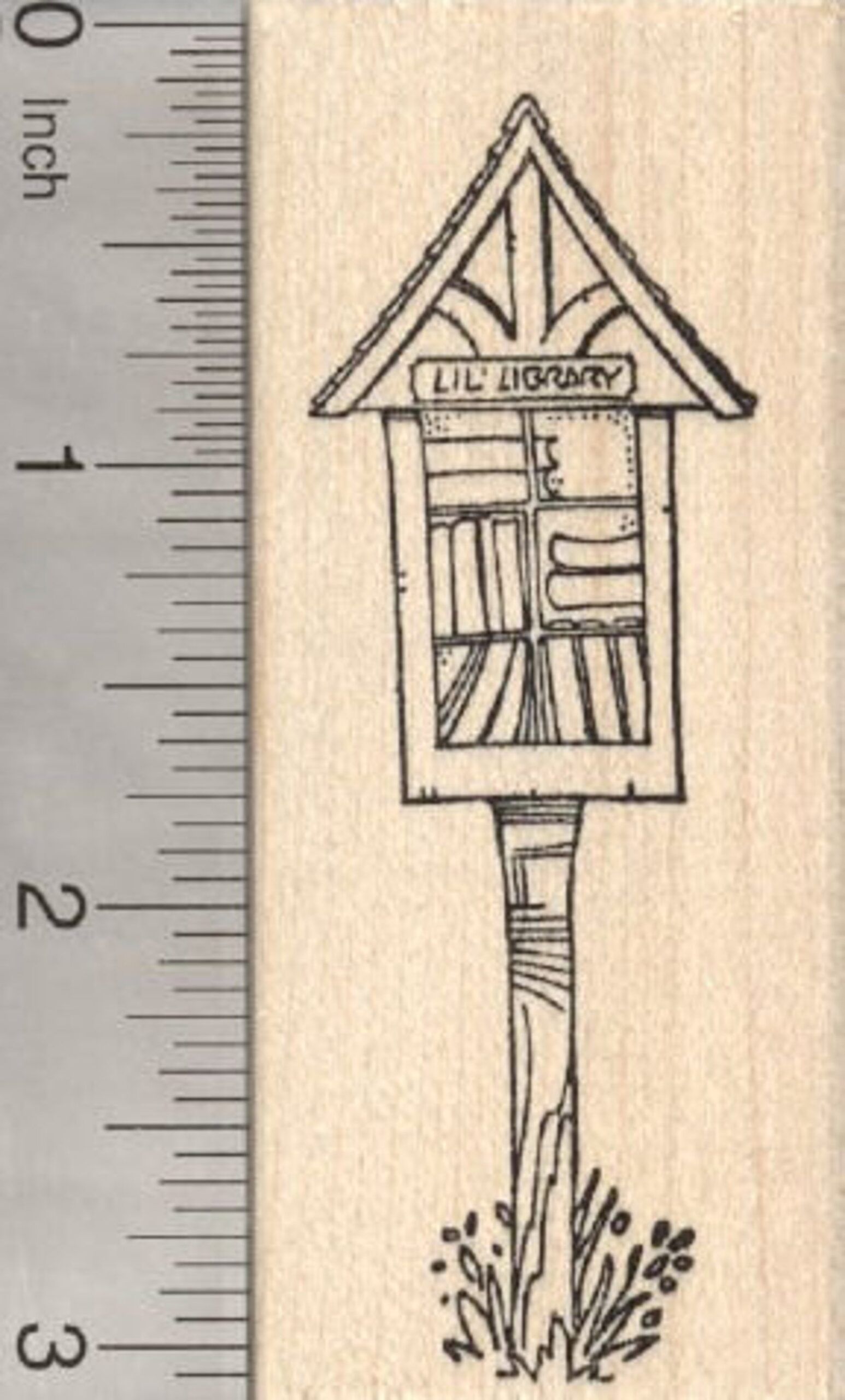 A rubber stamp depicting a LFL