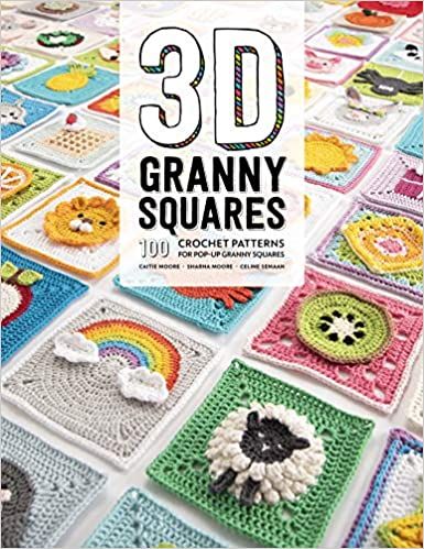 3d granny squares blanket