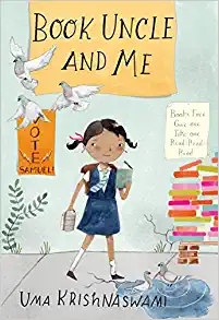 Cover image of "Book Uncle and Me" by Uma Krishnaswami.