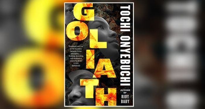 Book cover for Goliath by Tochi Onyebuchi