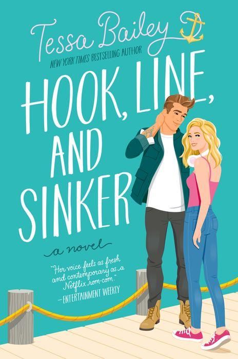 Hook, Line, and Sinker by Tessa Bailey Cover
