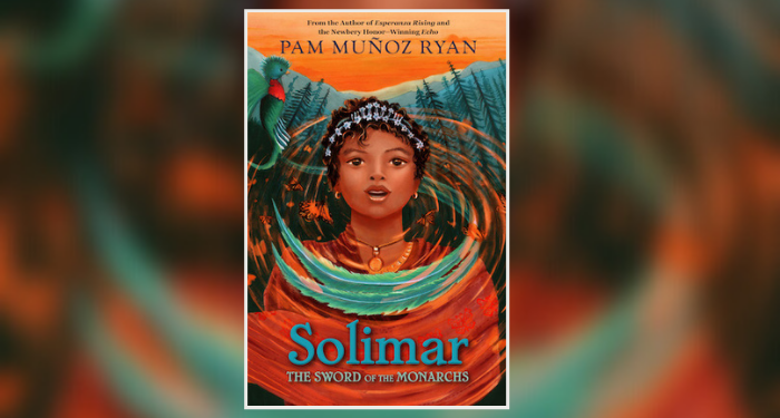 Book cover for Solimar: The Sword of the Monarchs by Pam Muñoz Ryan