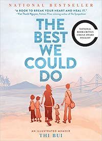 A graphic of the cover of The Best We Could Do by Thi Bui 