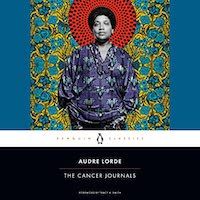 A graphic of the cover of The Cancer Journals by Audre Lorde