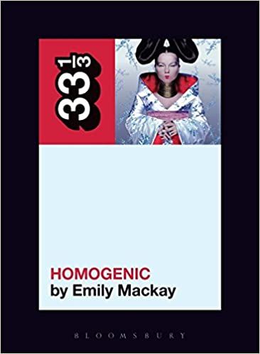 cover of björk's homogenic