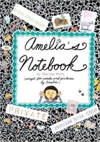 cover of ameila's notebook