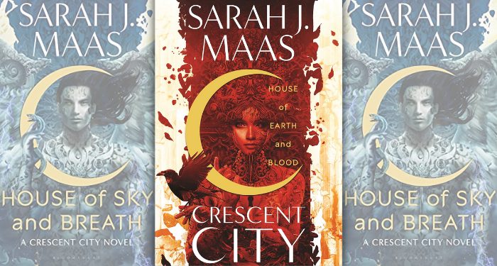 the covers of Crescent City 1 and 2