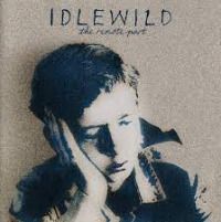 Idlewild The Remote Part album cover. A white man looks sad on a tan background.