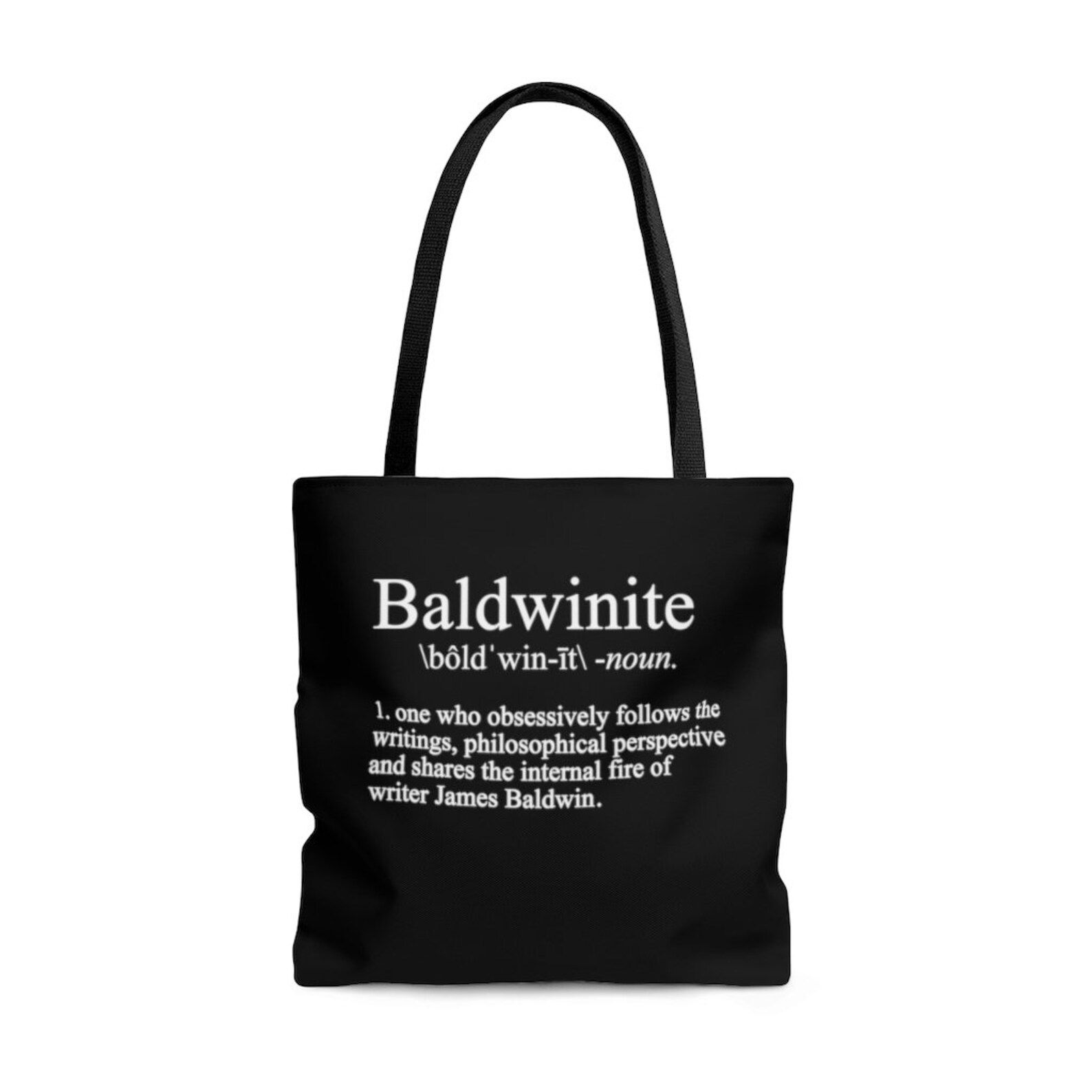 James Baldwin tote bag Etsy