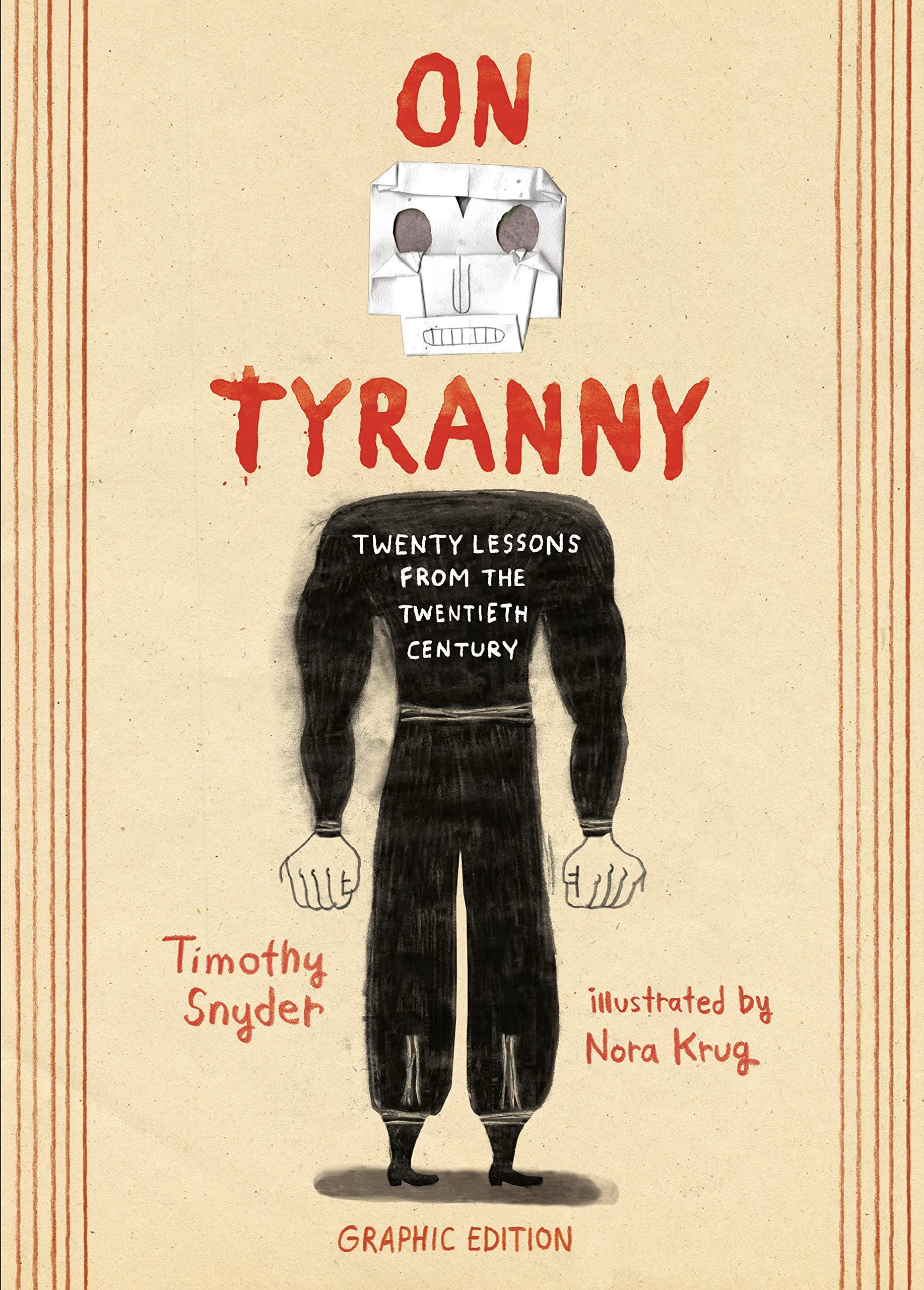 cover of on tyranny graphic novel