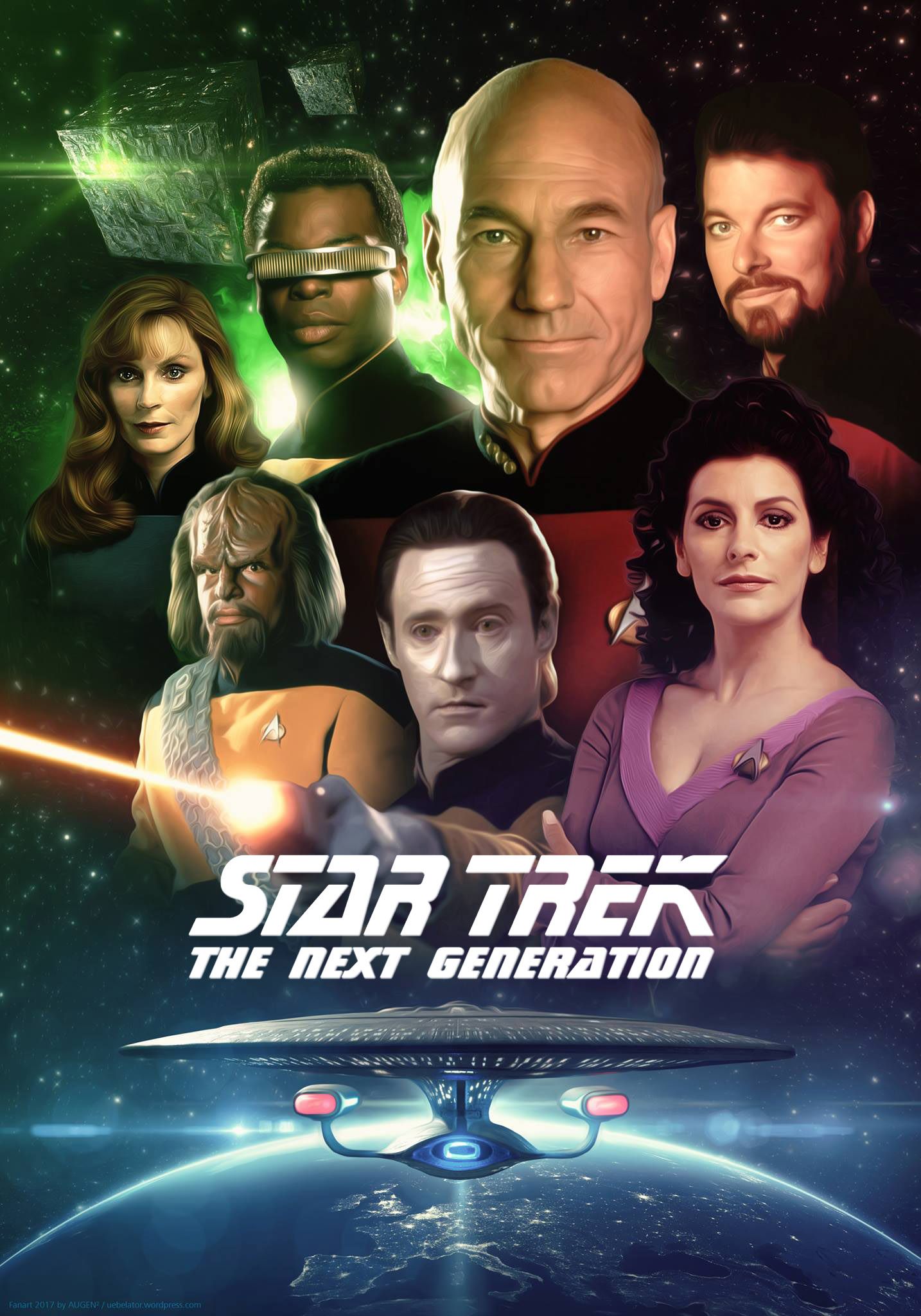 Promotional image for STAR TREK NEXT GENERATION