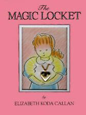 the magic locket book cover, showing a real heart-shaped locket embedded  in it