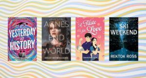 collage of ya book covers of book deals for 22622