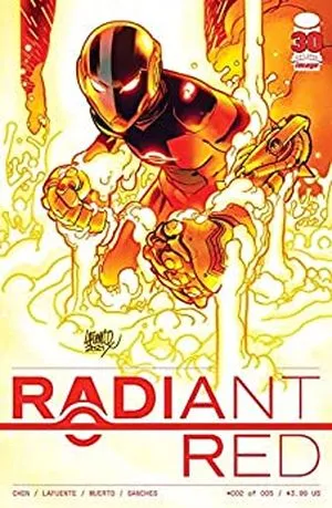 Radiant Red comic cover