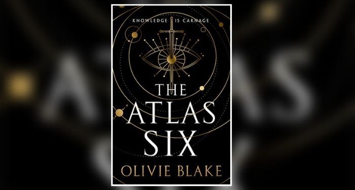 Book cover for THE ATLAS SIX by Olivie Blake