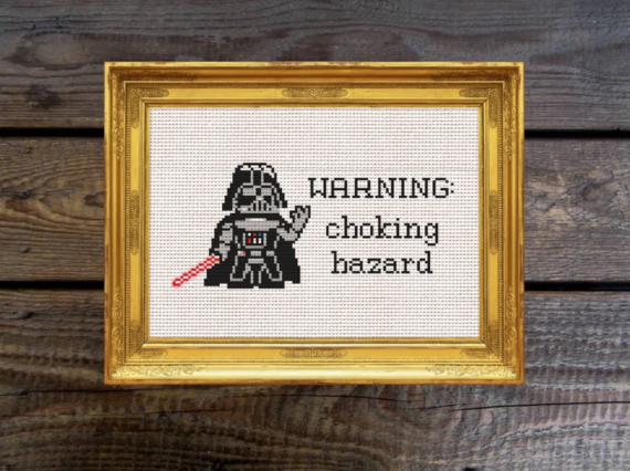 12 Star Wars Cross Stitch Patterns to Embroider - 93