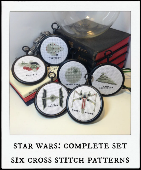 12 Star Wars Cross Stitch Patterns to Embroider - 60